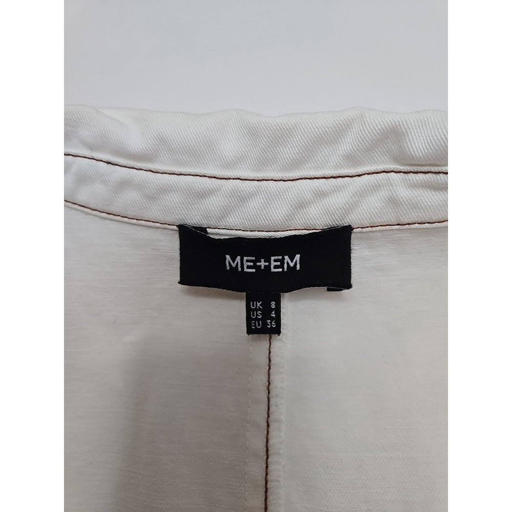 Sleeveless Utility Jumpsuit in Cream - Picture 4 of 11